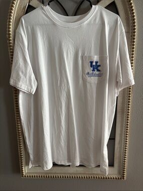Kentucky Wildcats White Pocket T-Shirt XL NWOT